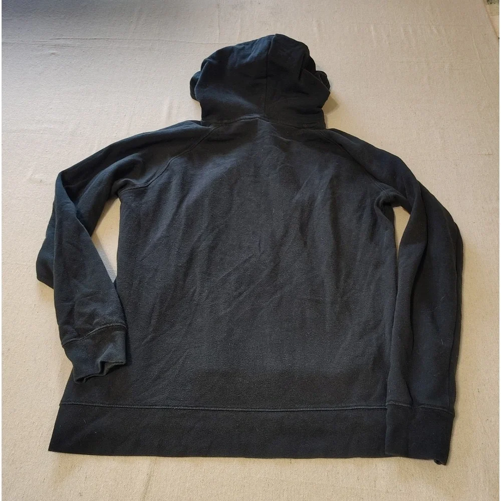 The North Face Mens Half Dome‎ Logo Pullover Hoodie Black Sweatshirt Size Large